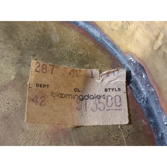 Copper Urn Vase 18" h 31" Diam Center Umbrella, Walking Stick Cottagecore Farm - Picture 3 of 16